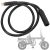 SUNGOOYUE Cable de Extensión de Motor de Rueda de 9 Pines Mano de Obra Exquisita Bicicleta Eléctrica Cable Hembra a Macho Accesorio para Bicicleta Eléctrica Riñoneras para Senderos